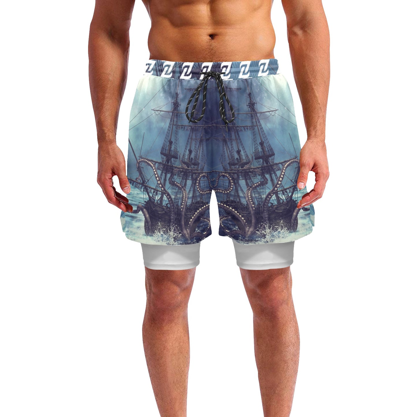 Zen Shorts with Liner - Pirate