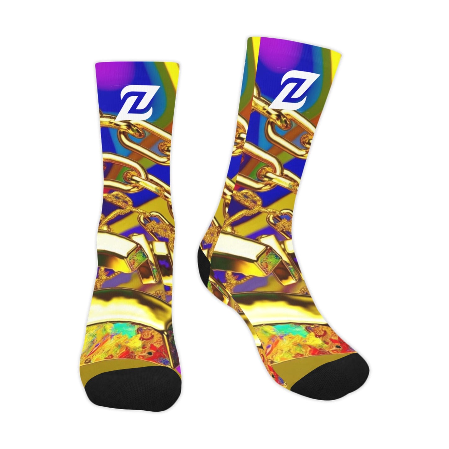 Zen Socks - Gold Crazy
