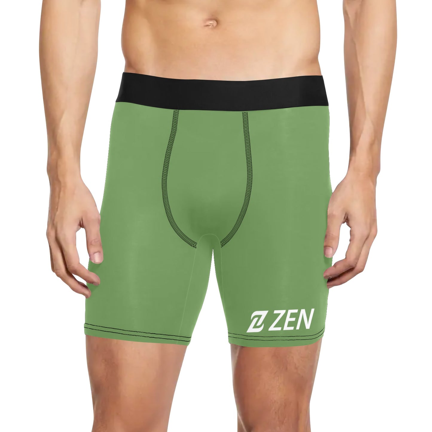 Zen Boxers Long -Green