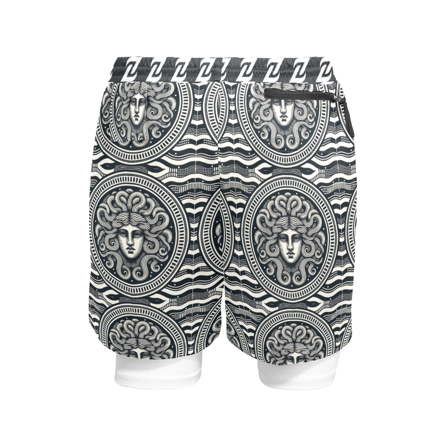 Zen Shorts with Liner - Medusa 1