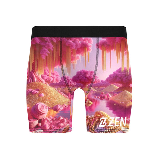 Zen Boxers Long - Pink Money