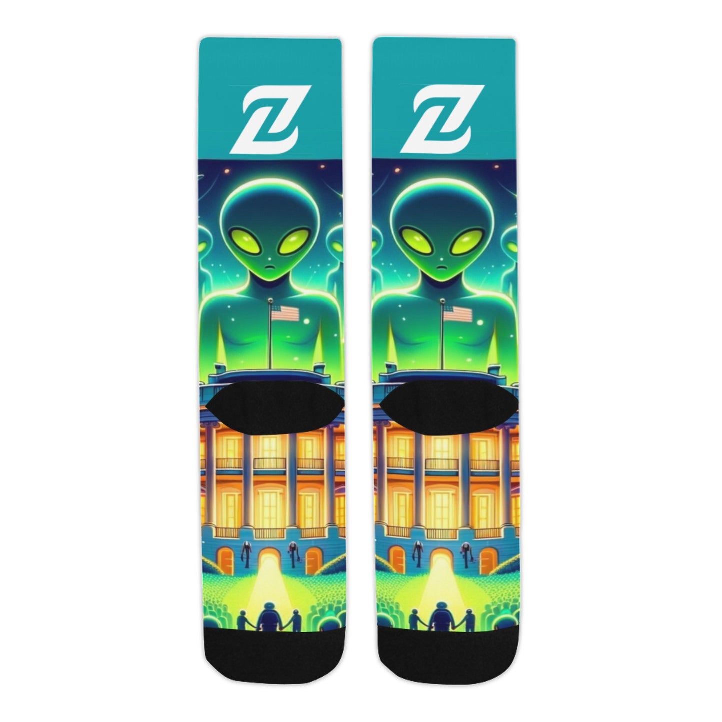 Zen Socks - Alien Invasion