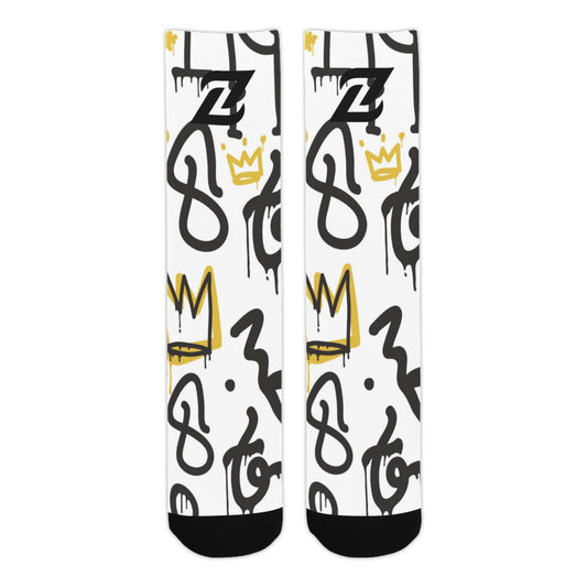 Zen Socks - Diamond Scribble