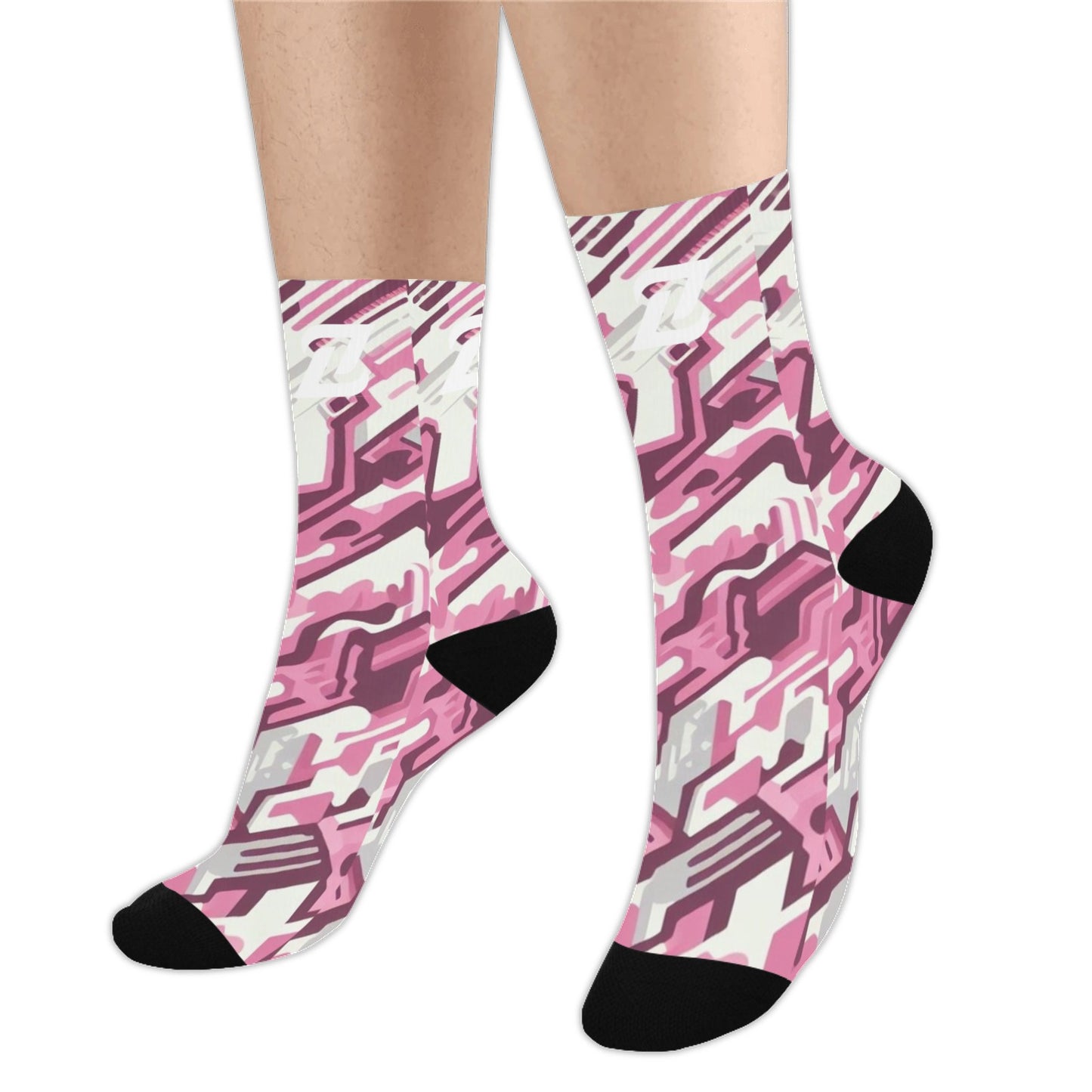 Zen Socks - Pink Camo