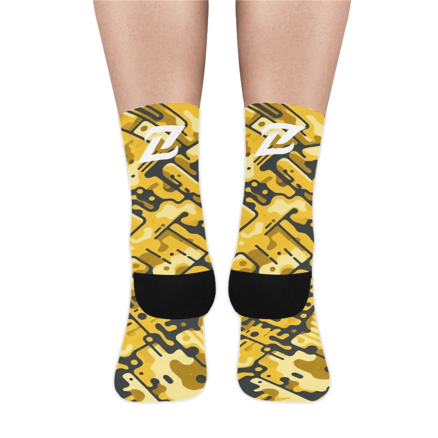 Zen Socks - Yellow Camo