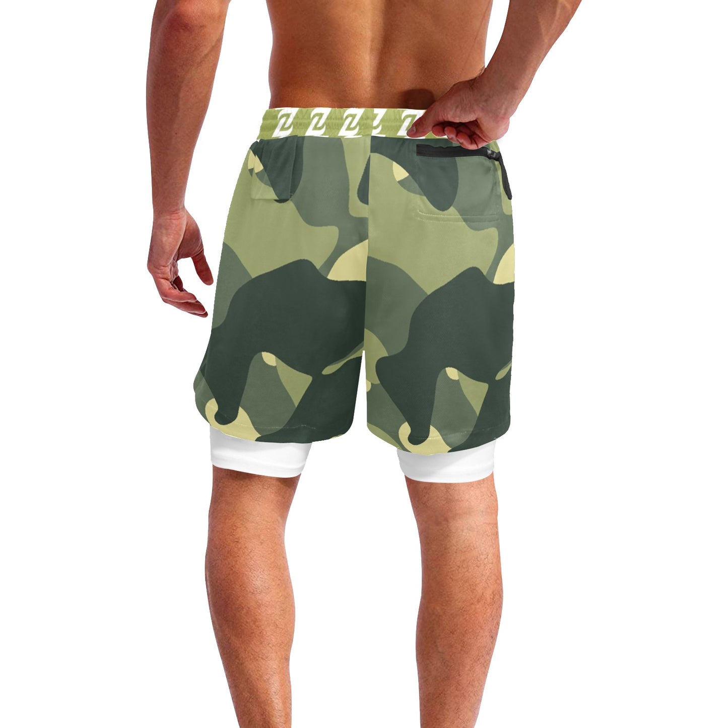 Zen Shorts with Liner - Army