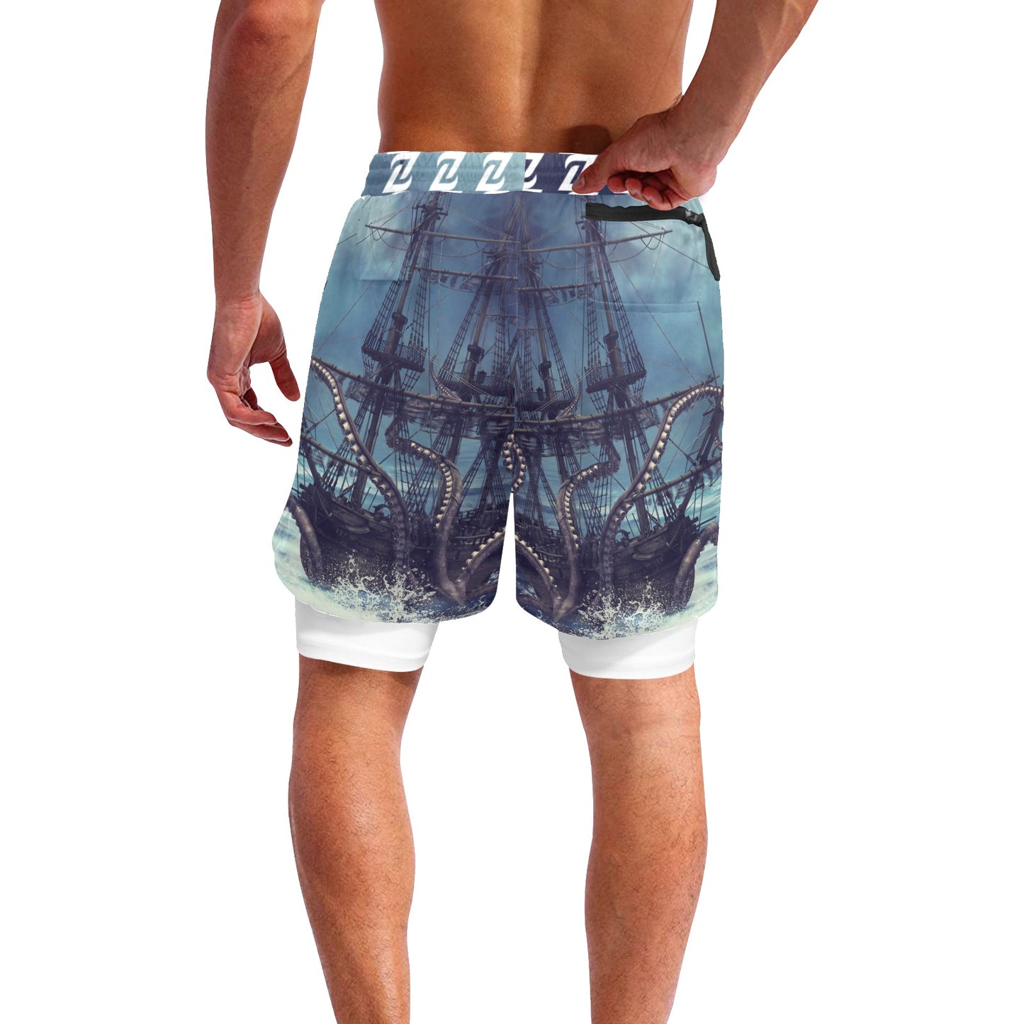 Zen Shorts with Liner - Pirate
