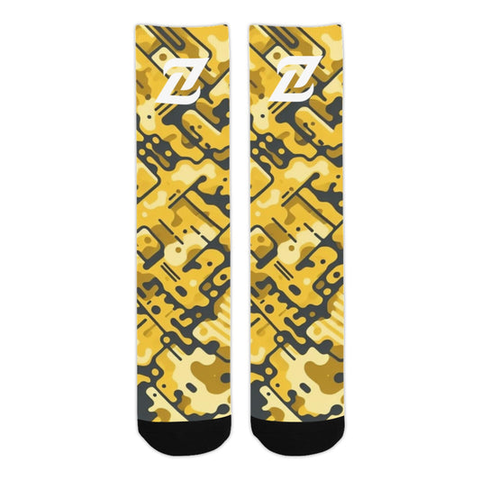 Zen Socks - Yellow Camo
