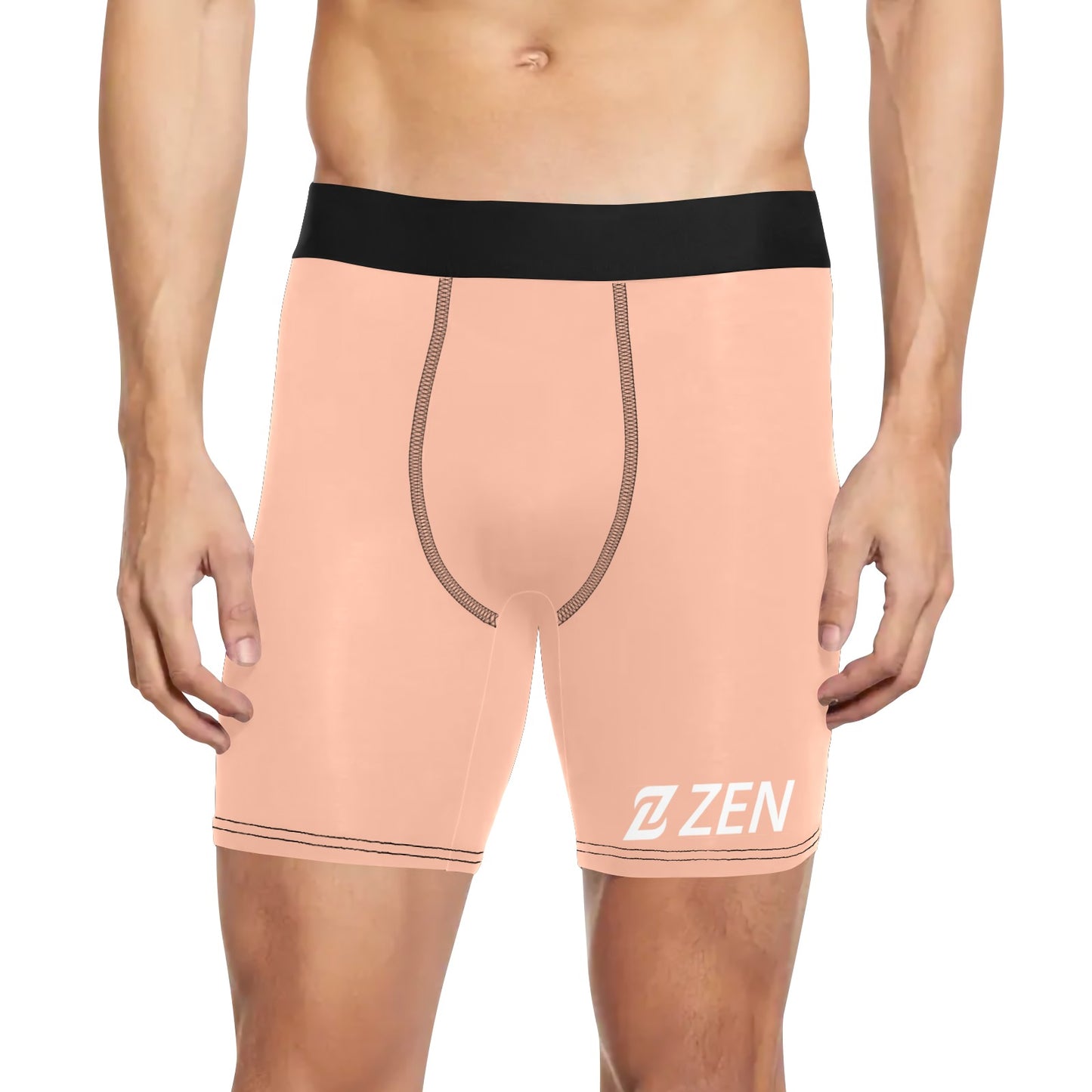 Zen Boxers Long - Nude Pale