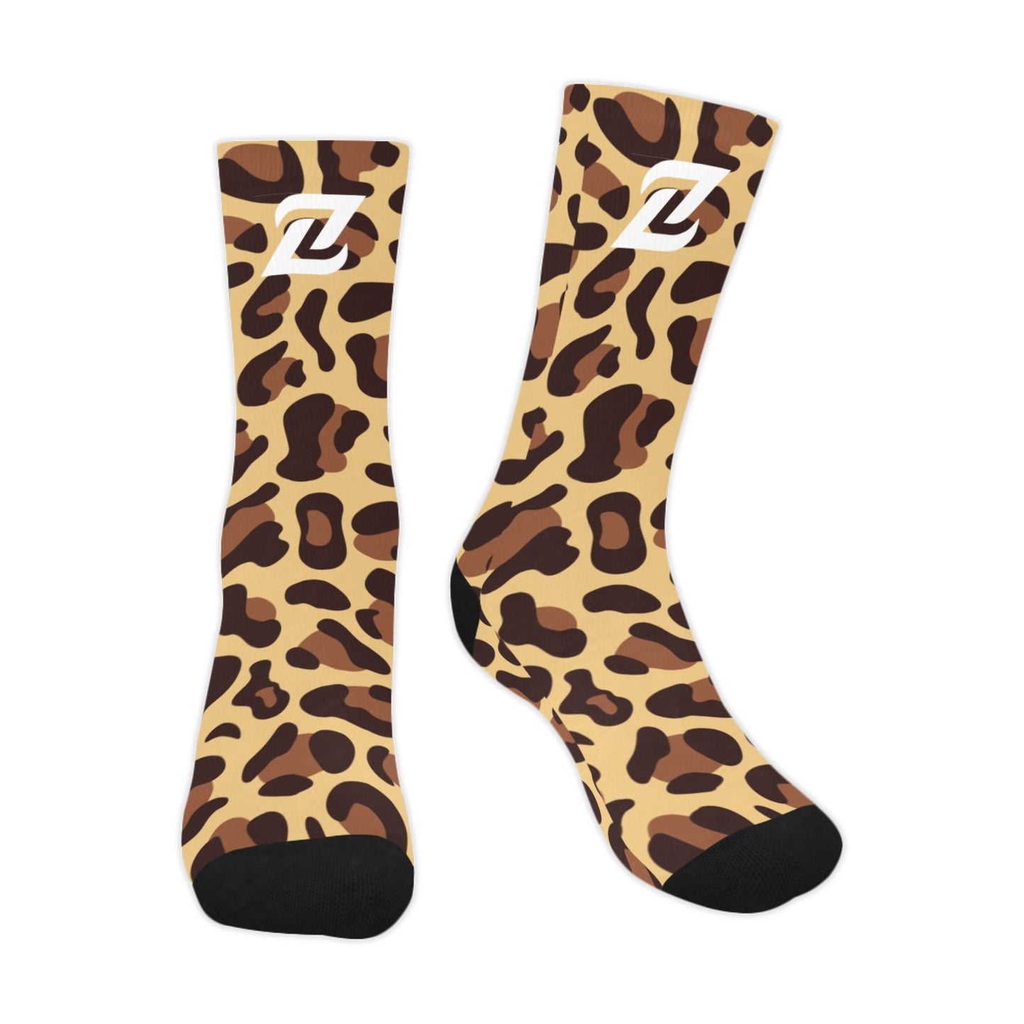 Zen Socks - Leopard Print