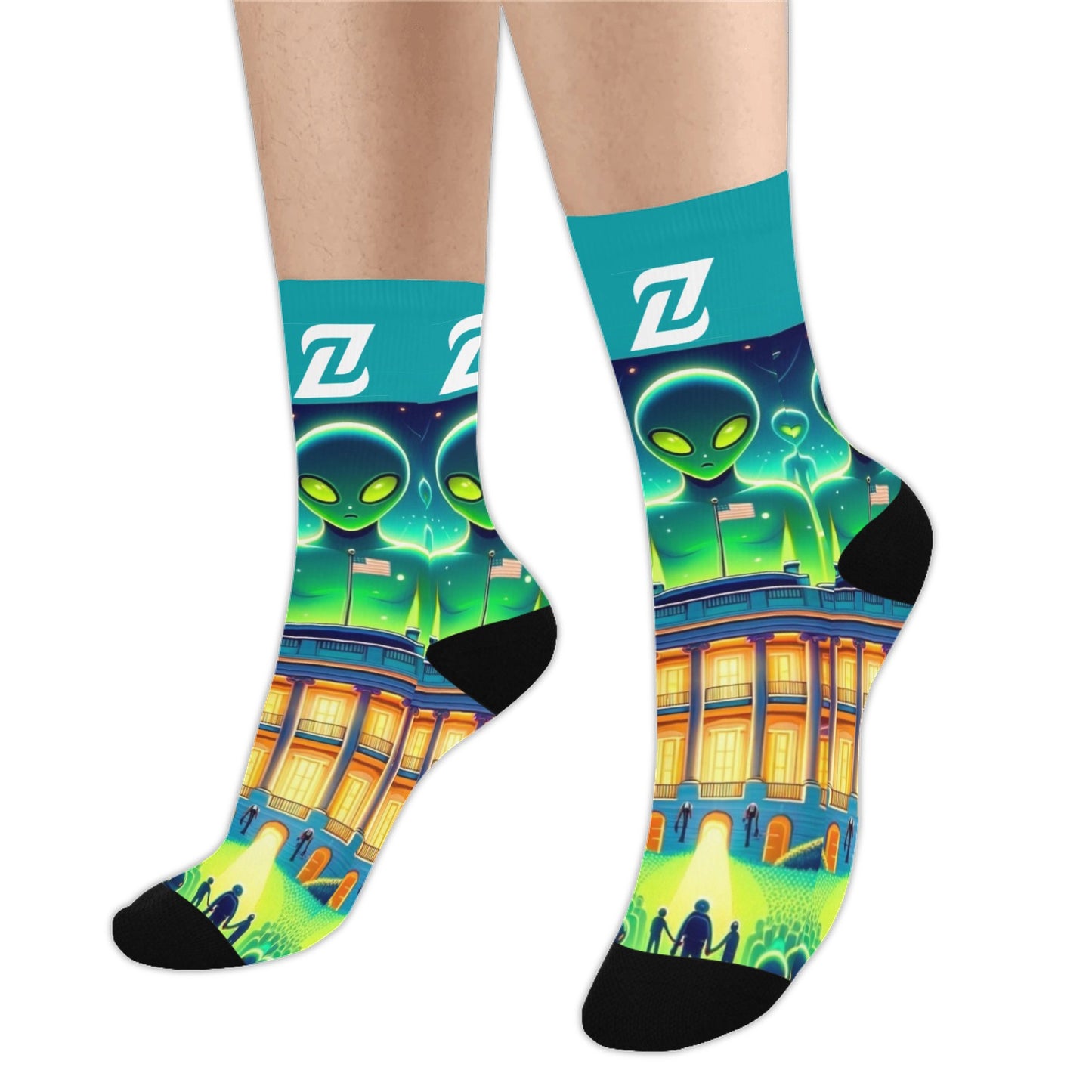Zen Socks - Alien Invasion