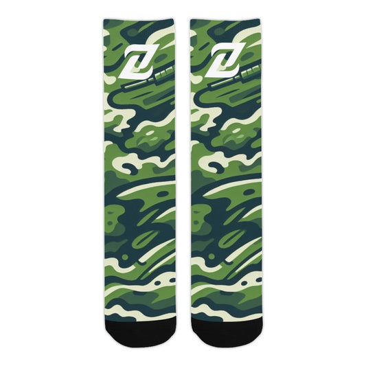 Zen Socks - Green Camo