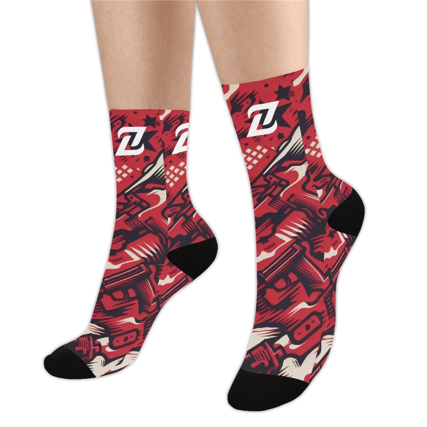 Zen Socks - Red Camo