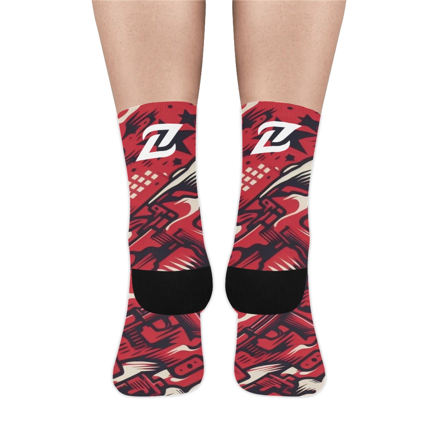 Zen Socks - Red Camo