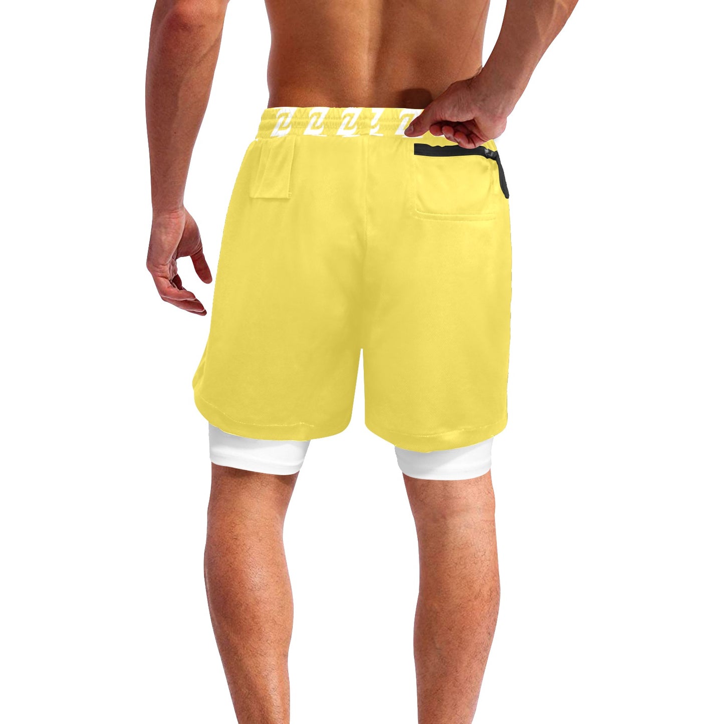 Zen Shorts with Liner - Yellow