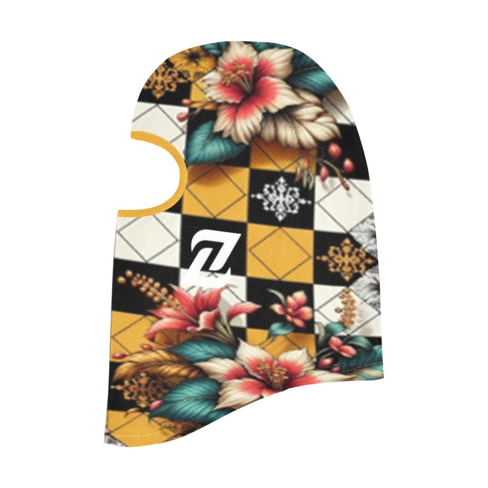 Zen Mask - Flower Checkers