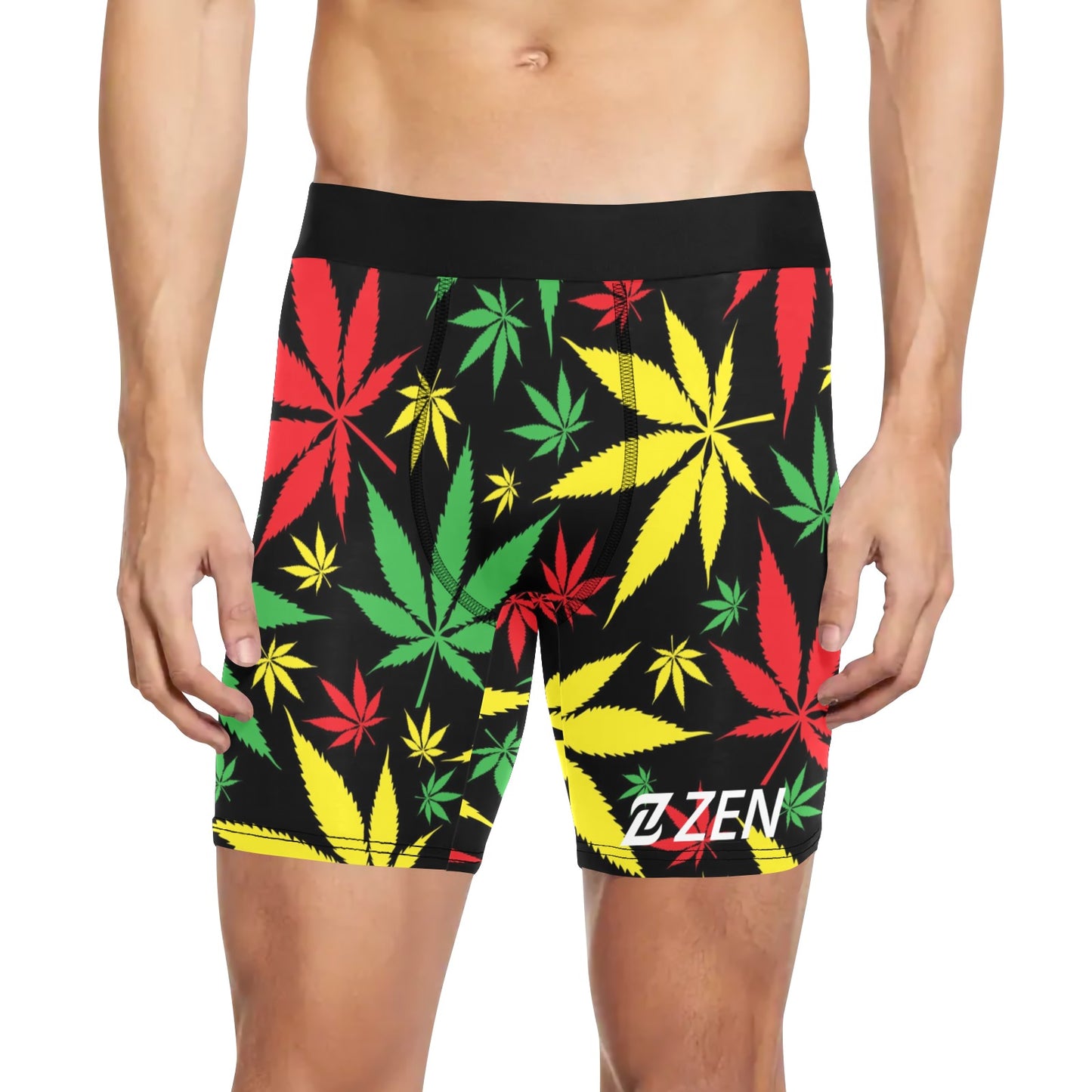 Zen Boxers Long - Jamaican Marijuana
