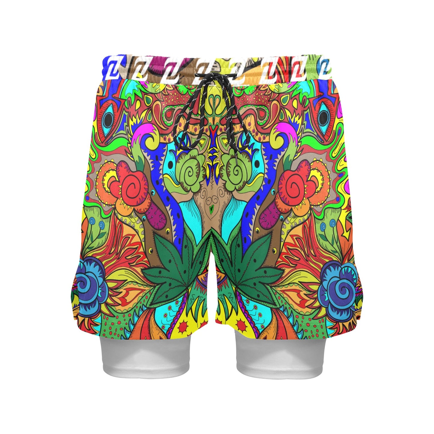 Zen Shorts with Liner - Reefer Madness