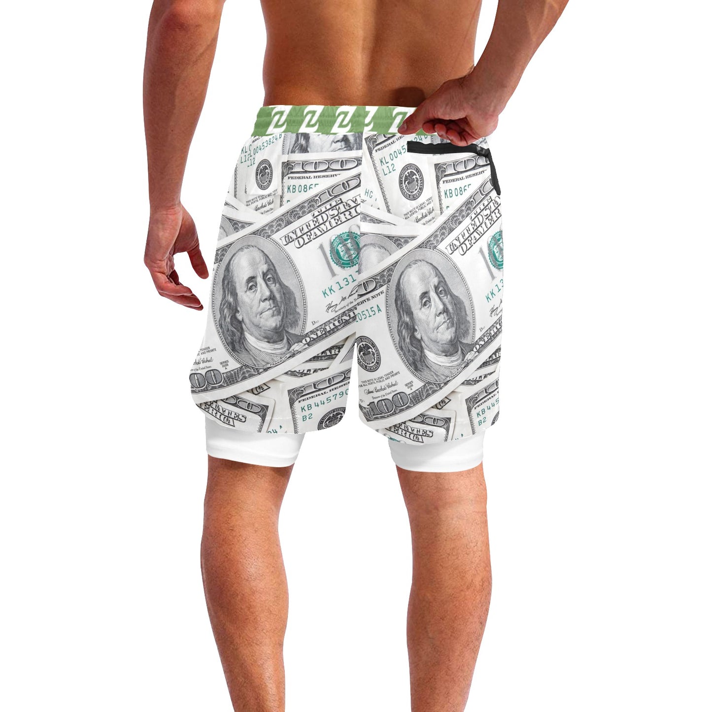 Zen Shorts with Liner - Money